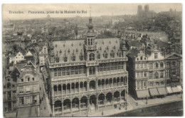 Bruxelles - Panorama Prise De La Maison Du Roi - Brussel (Stad)