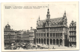 Bruxelles - Grand'Place - Marché Aux Fleurs - Maison Du Roi - Bruxelles-ville