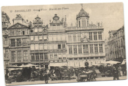 Bruxelles - Grand'Place - Marché Aux Fleurs - Bruxelles-ville