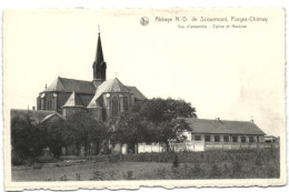 Forges-Chimay - Abbaye N.-D. De Scourmont - Vu D'ensemble Eglise Et Noviciat - Chimay