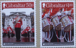 Gibraltar   Europa    Cept  Musikinstrumente    2014 ** - 2014