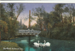 DE26  --   HERFORD  --  HERTHA - BRUCKE  --   SWAN   --  1916 - Herford