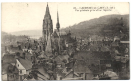Caudebec-en-Caux - Vue Générale Prise De La Vignette - Caudebec-lès-Elbeuf