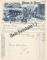 96 0550 COURTRAI BELGIQUE 1912 Fabrique De Tissus Confections STEYT Frères Rue Flamande à Ste Coopérative L'ÉVEIL - Kleidung & Textil