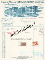 96 0325 BRUXELLES BELGIQUE 1949 Produits Pharmaceutiques & Parfumerie Anc. Maison Louis SANDERS Rue Henri WAFELAERTS - Profumeria & Drogheria