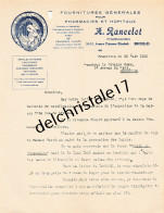 96 0321 BRUXELLES BELGIQUE 1932 Fournitures Pharmacies & Hôpitaux H. RANCELOT Hygiène Dentaire Av Princesse Élisabeth - Perfumería & Droguería