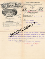 96 0316 BRUXELLES BELGIQUE 1916 Produits Chimiques Pharmaceutiques Photographiques Droguerie PELGRIMS & Fils à LEMOINE - Profumeria & Drogheria