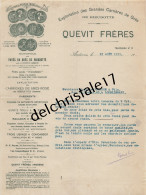 96 0225 ANDENNE BELGIQUE 1911 Exploitation Carrières De Grès De Rieudotte QUEVIT Frères Pavés Quartz Grès Rose à ISTASSE - Straßenhandel Und Kleingewerbe