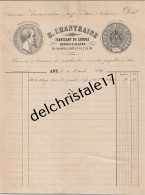 96 0230 ANS BELGIQUE 1886 Fabrique De Cordes En Chanvre Aloès & Fils De Fer H. CHANTRAINE Corderie à VANDENSCHILDE - 1800 – 1899