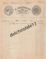 96 0229 ANS BELGIQUE 1885 Fabrique De Cordes En Chanvre Aloès & Fils De Fer H. CHANTRAINE Corderie à VANDENSCHILDE - Petits Métiers