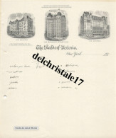 96 0124 ÉTATS-UNIS NEW-YORK 191. THE WALDORF ASTORIA - BELLEVUE STRATFORD - United States