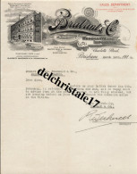 96 0030 AUSTRALIE BRISBANE 1924 Merchants & Importers BRABANT & Co Charlotte Street Dest. Mrs FOUCOULD & Cie à COGNAC - Australië