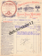 96 0600 BRUXELLES BELGIQUE 1916 Shampoing De La Milanaise Propreté De La Tête Maison Félix MOULARD Rue Des Tanneurs - Perfumería & Droguería