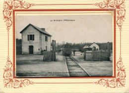 GUEMENE SUR SCORFF  ** LE TRAIN EN GARE EN 1912  ** - Guemene Sur Scorff