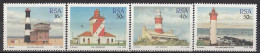 SOUTH AFRICA 739-742,unused,lighthouses - Neufs