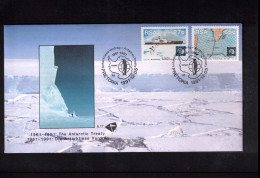 South Africa 1991 The Antarctic Treaty  Interesting Cover - Antarctisch Verdrag