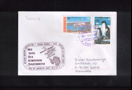 Chile 1995 Space / Weltraum MIR - Infra Red Atmospere Spectrometer Interesting Cover - América Del Sur