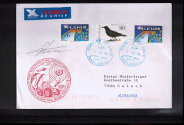 Chile 2000 Antarctica First South Pole Millenium Expedition - Balloon Flight Ivan Andre Trifonov Interesting Cover - Forschungsprogramme