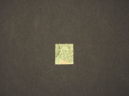 MADAGASCAR SANTA MARIA-MARIE DE MADAGASCAR-1894 ALLEGORIA 5 C. - TIMBRATO/USED - Used Stamps