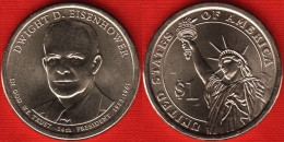 USA 1 Dollar 2015 D Mint "Dwight D. Eisenhower" UNC - 2007-…: Presidents
