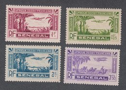 Timbres Des Colonies Françaises - Sénégal - Neuf ** - PA N°3,4,5 Et 7 - Poste Aérienne