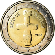 Chypre, 2 Euro, 2008, TTB+, Bi-Metallic, KM:85 - Chipre