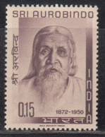 India MNH 1964, Sri Aurobindo Of Pondicherry, Religious Philosopher & Teacher - Neufs