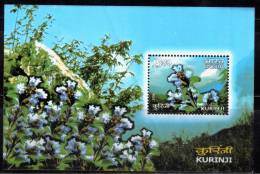 India Miniature MNH 2006, Kurinji Flower, Plant - Unused Stamps