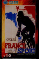 TELECARTE....PUB  ANCIENNE  CYCLE - Advertising