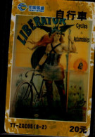 TELECARTE....PUB  ANCIENNE  CYCLE - Werbung