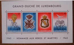 LUXEMBOURG BLOC EXPOSITION DE DUDELANGE 1937 - Blocs & Feuillets