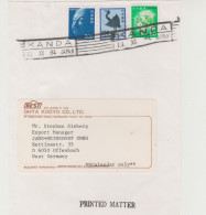 Kanda Japan, Frammento Di Cover To Germany 1984 - Gebraucht