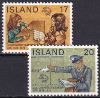 ISLAND 1974 Mi-Nr. 498/99 ** MNH - Ungebraucht