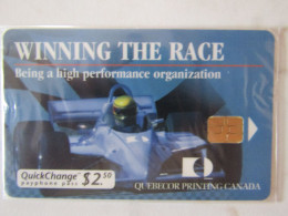 DIFFICULT  BELL CANADA WINNING THE RACE   FORMULE 1  MINT IN SEALED   ONLY 550  ISSUE - Canada
