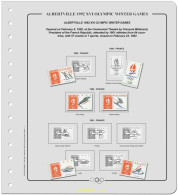 Suplemento Olimpiadas De Invierno 16 Albertville 1992. Tomo 1 Sin Montar - Estate 1904: St-Louis