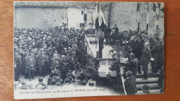 Troyon , Souvenir De L'inauguration Du Monument  1925 - Otros & Sin Clasificación