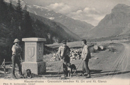 GRENZSTEIN ZWISCHEN KT. URI UND GLARUS - Sonstige & Ohne Zuordnung