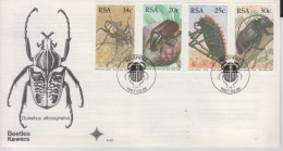 RSA 1987 FDC - Lettres & Documents