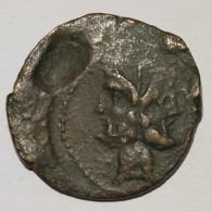 Fautée / Error Strike : Rome, CALPURNIUS (L. CALPURNIUS PISO), "As" - L. PISO / FVRGI, (c.89 BC), Bronze, TB+ (VF) - Repubblica (-280 / -27)