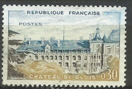 France    N° 1255  Chateau De Blois   -ocre-  Gris Et Bleu       Neuf  ( *)    B/ TB     Voir Scans  Soldes ! ! ! - Nuevos