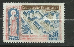 France  N° 1282  Collège Sainte Barbe -rose- Bleu Et Olive    Neuf  ( *)    B/ TB  Voir Scans Soldes ! ! ! - Ungebraucht