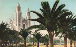 MAROC - Casablanca - Eglise Du Sacré Cœur - Colorisé - Carte Postale Ancienne - Casablanca