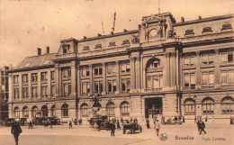 BELGIQUE - Bruxelles - Poste Centrale - Animé - Carte Postale Ancienne - Monuments, édifices