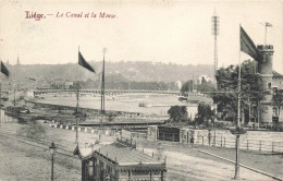 BELGIQUE -  Liège - Le Canal Et La Meuse - Carte Postale Ancienne - Liege