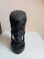 Statuette Ancienne En Plasique Hauteur 20 Cm X 8 Cm - Afrikaanse Kunst