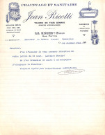 La Roche S/ Foron - Chauffage Et Sanitaire Jean Ricotti 1931 - 1900 – 1949