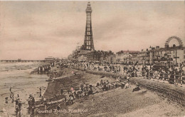 BLACKPOOL ,  Central Beach , Petite Tour Eiffel , Grande Roue - Blackpool