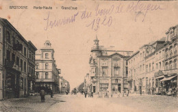 BELGIQUE - Bastogne - Porte Haute - Grand'rue - Animé - Carte Postale Ancienne - Bastenaken