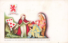 LEGENDES - Limbourg - La Légende Du Chevalier Aux Cartes - Hayez - Carte Postale Ancienne - Cuentos, Fabulas Y Leyendas