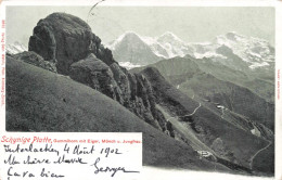 SUISSE - Berne - Schynige Platte - Gummihorn Mit Eiger, Mönch U Jungfrau - Carte Postale Ancienne - Berna